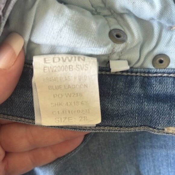 Anthropologie Edwin Pixie 9” Mid Rise Skinny Jeans - Picture 10 of 10